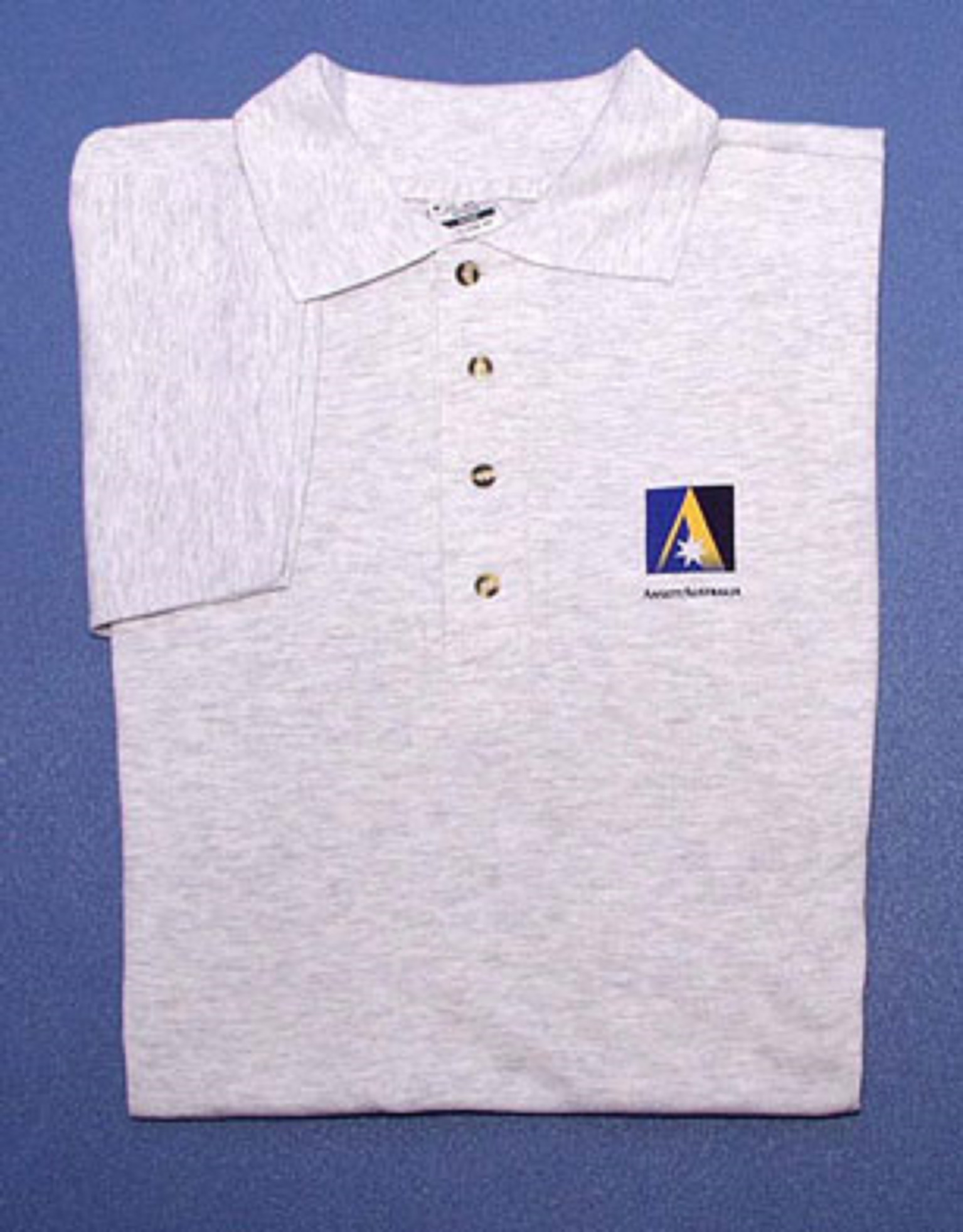 (image for) GREY MARLE POLO SHIRT